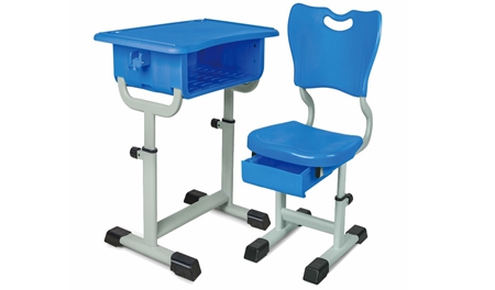 MR-0011塑料课桌椅